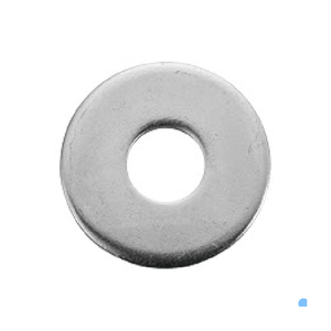 Rondella di zinco in acciaio tonda piatta DIN9021 details