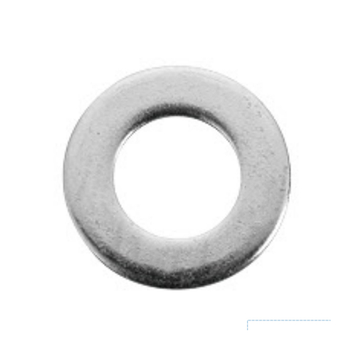 Rondella di tenuta in acciaio zinco bianco DIN7989
