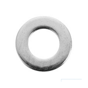 Rondella di tenuta in acciaio zinco bianco DIN7989 details
